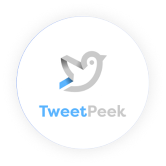 TweetPeek logo